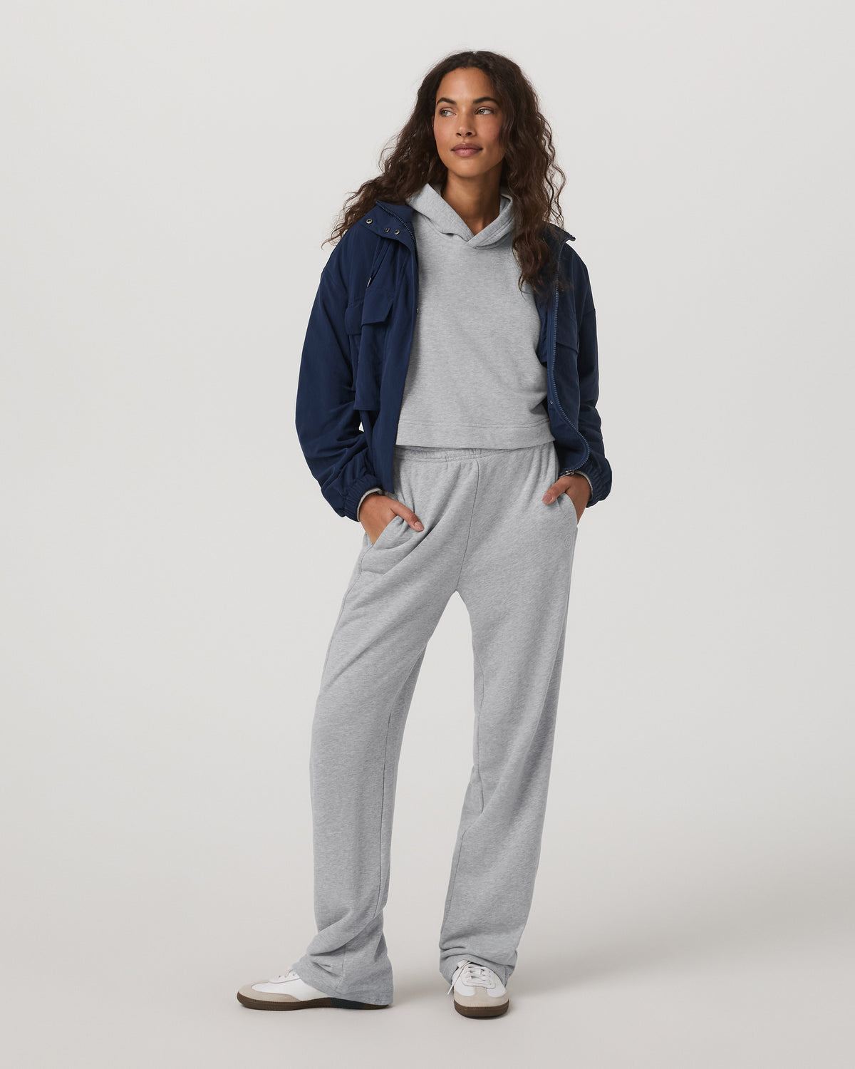 Sedona Pullover Hoodie Light Heather Grey Hoodie | Vuori online - US 8063