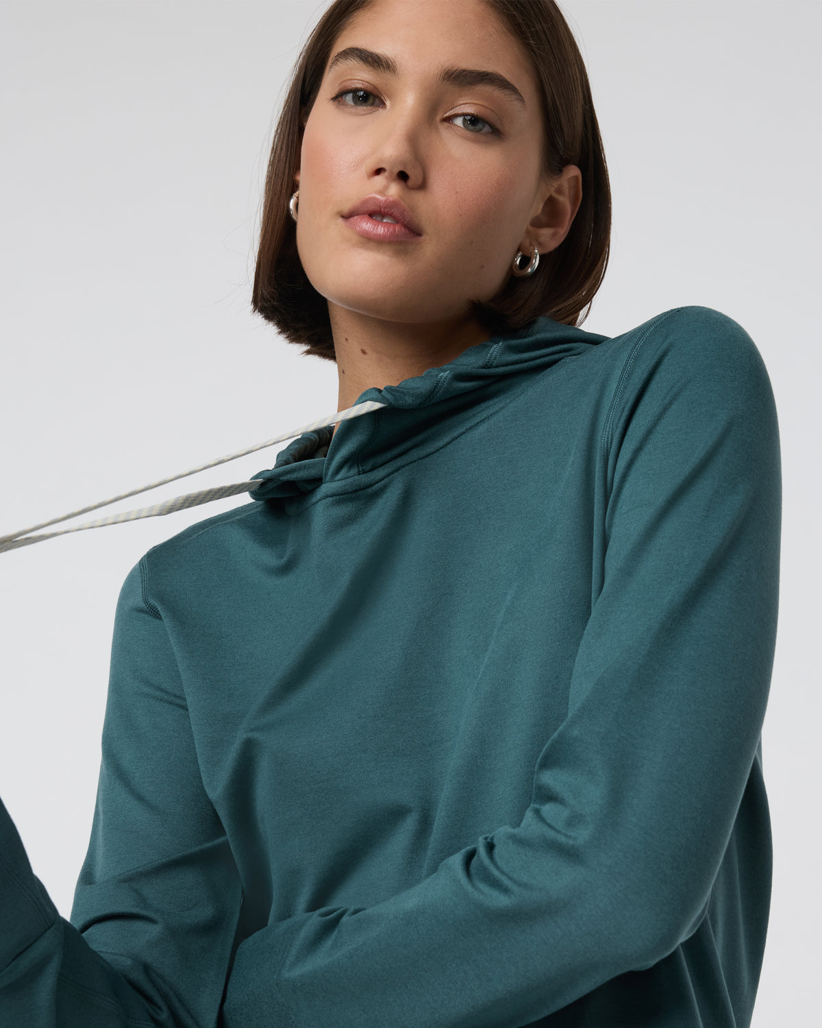 Halo Essential Hoodie Moss Heather Pullover | Vuori online - US 1563