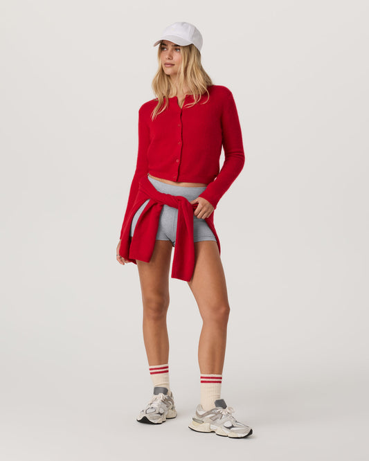 Émilie Cashmere Cardi Women's Cherry Cardi | Vuori outlet - US 4920