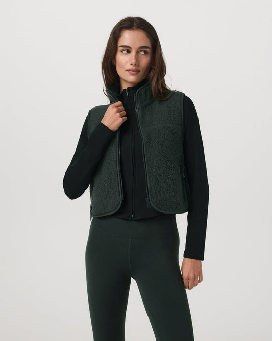 Alpine Vest Women's Evergreen Fleece Vest | Vuori outlet - US 8265