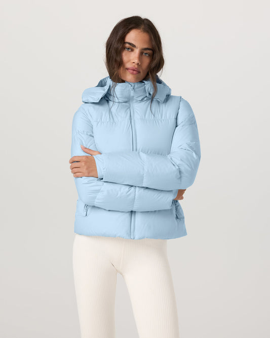 Alta Down Jacket Women's Crystal Blue Puffer Jacket | Vuori sale - US 2007