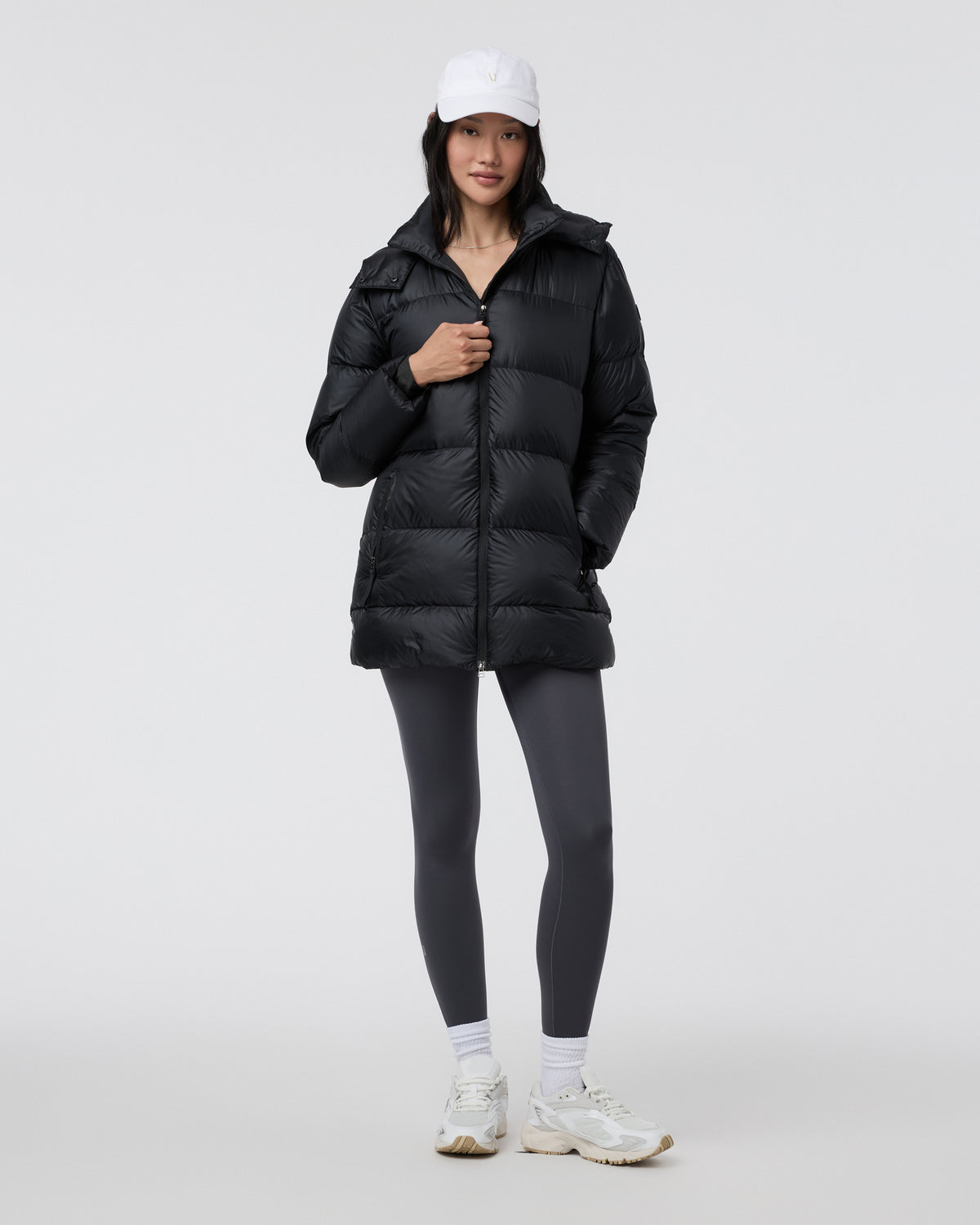 Vail Long Down Jacket Women's Black Jacket | Vuori sale - US 1577