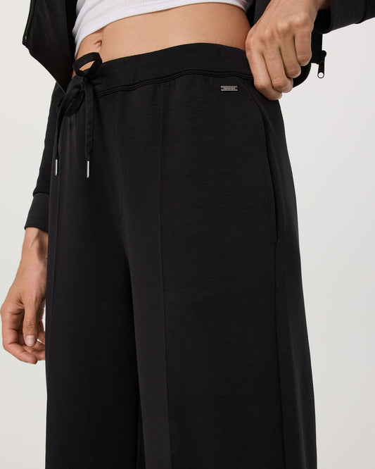 Compose Wideleg Pant Women's Black Mid-High Rise Pant | Vuori sale - US 4537