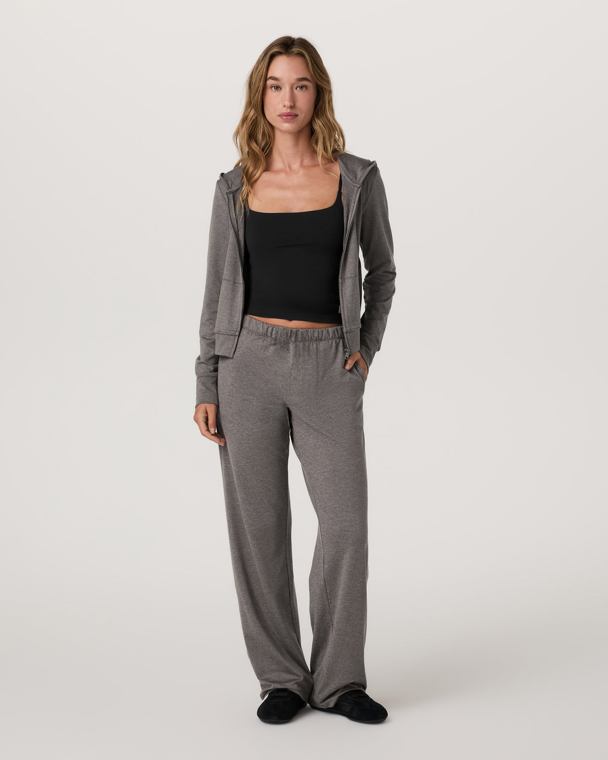 Halo Straight Leg Pant Women's Chia Heather Pants | Vuori sale - US 1283