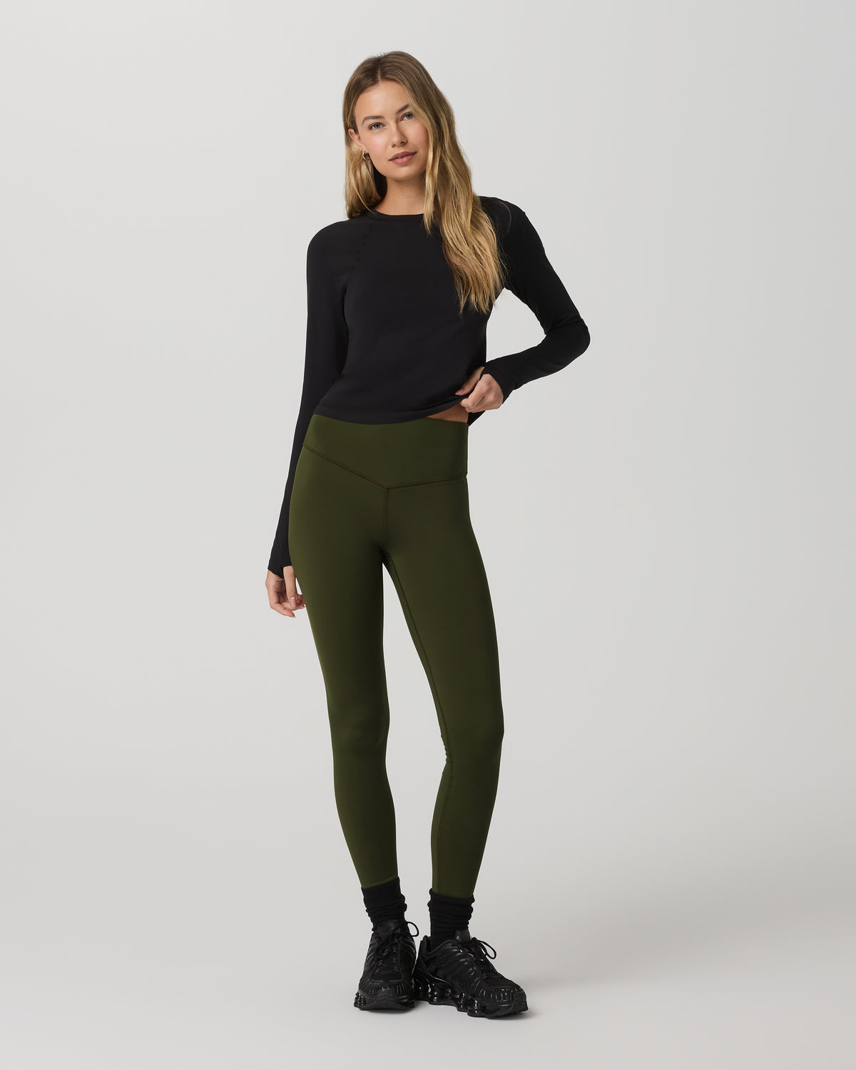 Chilled Out Legging Women's Olive High-Waist Leggings | Vuori shop - US 1048