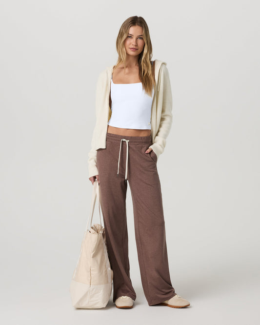 Women's Halo Essential Wideleg - Short Sable Heather | Vuori shop - US 7006