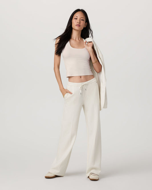 Compose Wideleg Pant Marshmallow Mid-High Rise Pants | Vuori discount - US 9968