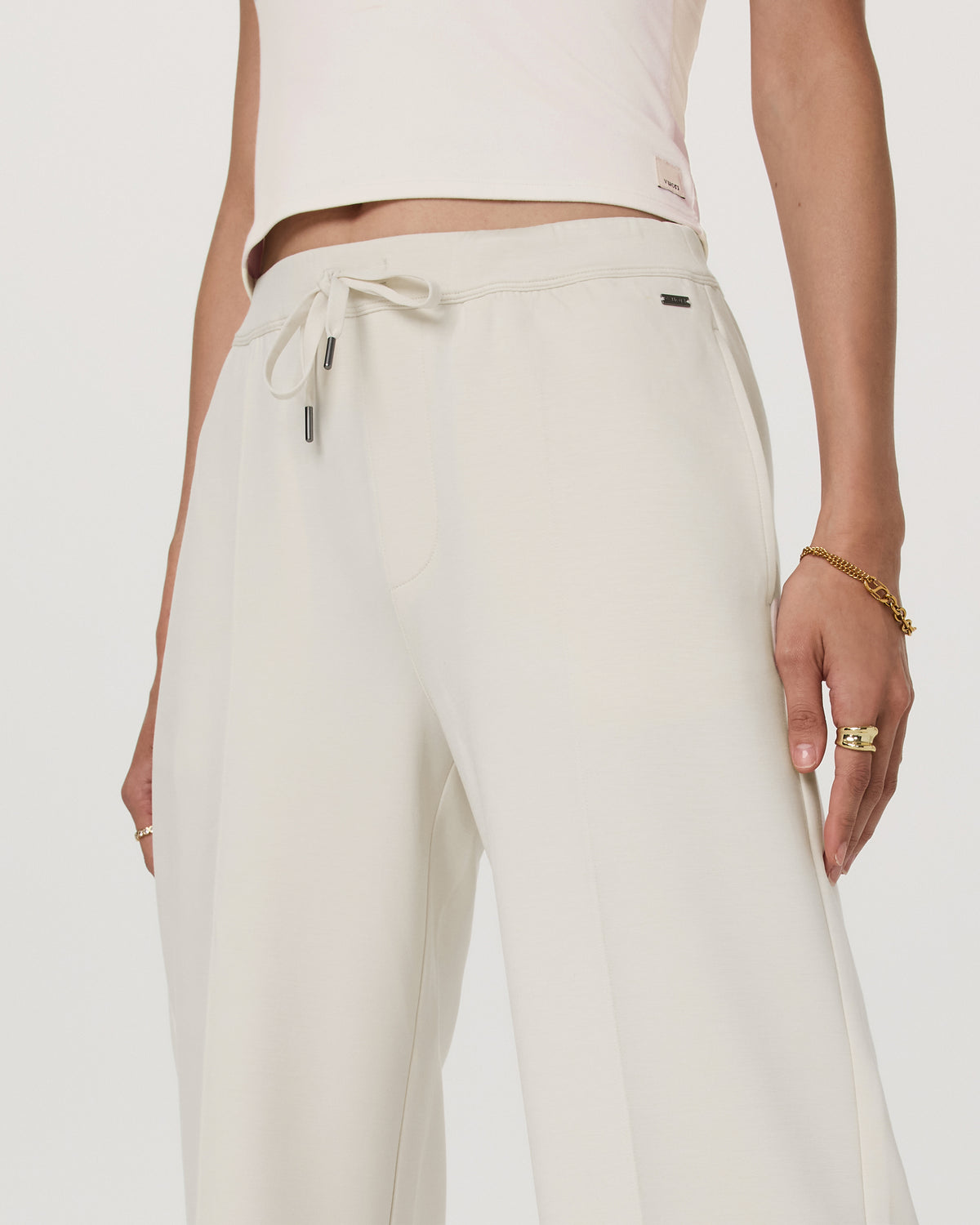 Compose Wideleg Pant Marshmallow Mid-High Rise Pants | Vuori discount - US 9968