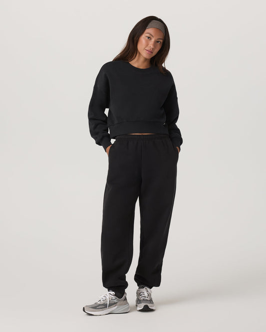 Restore Classic Sweatpant Women's Washed Black Pants | Vuori outlet - US 2340