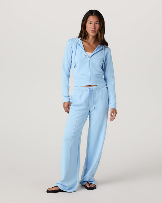Compose Wideleg Pant Crystal Blue Mid-High Rise Pants | Vuori onsale - US 2413