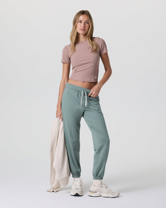 Boyfriend Sweatpant Vintage Pistachio Heather | Vuori for sale - US 9267