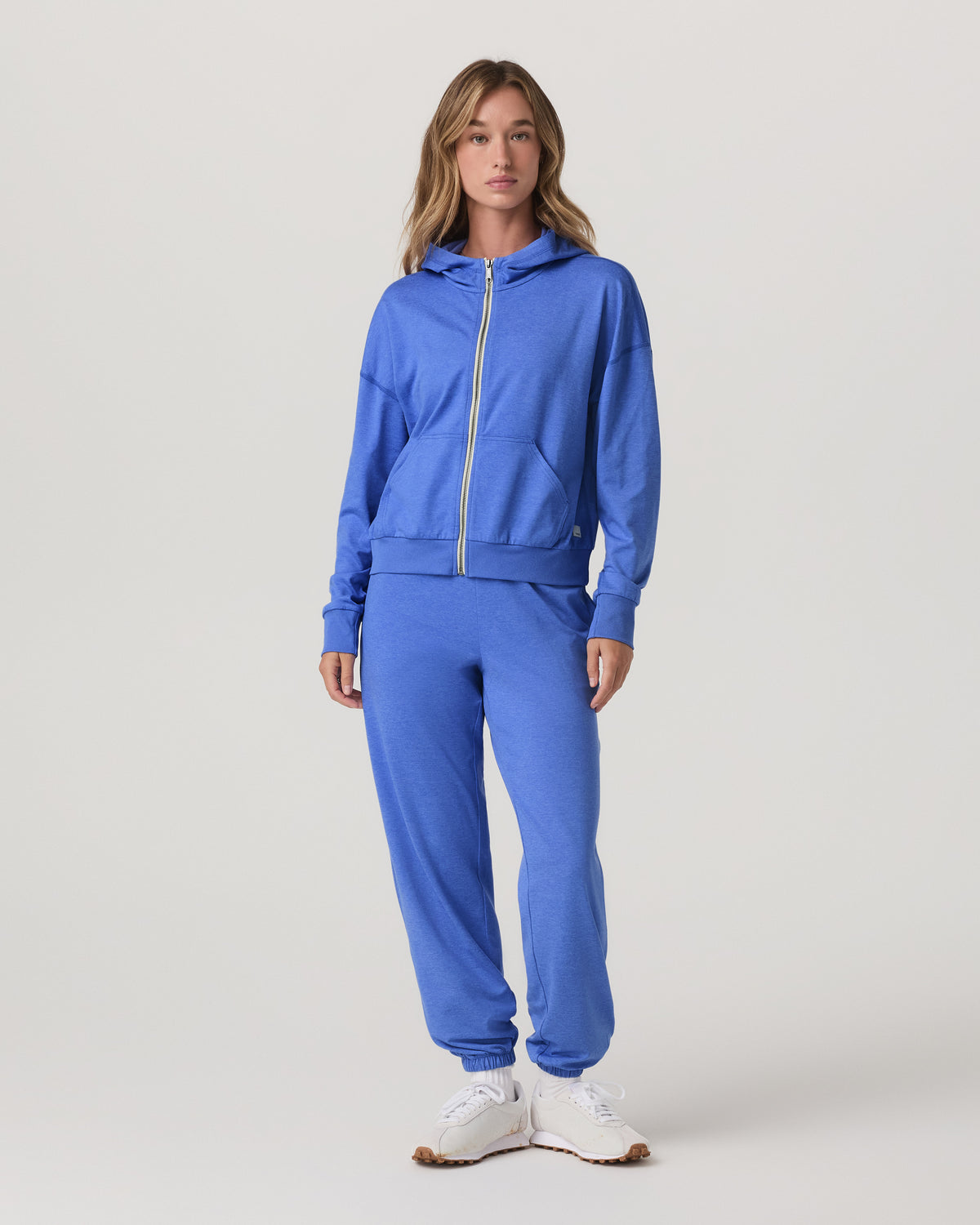 Halo Modern Sweatpant Women's Bright Iris Heather Pants | Vuori shop - US 2671