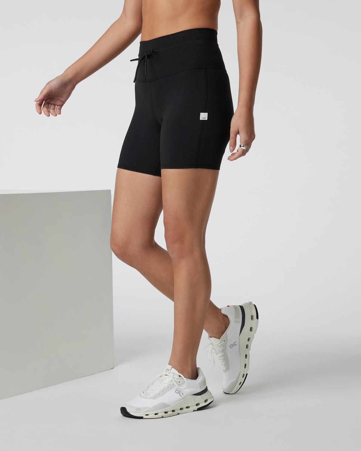 Daily Short Women's Black Biker Shorts | Vuori sale - US 3656