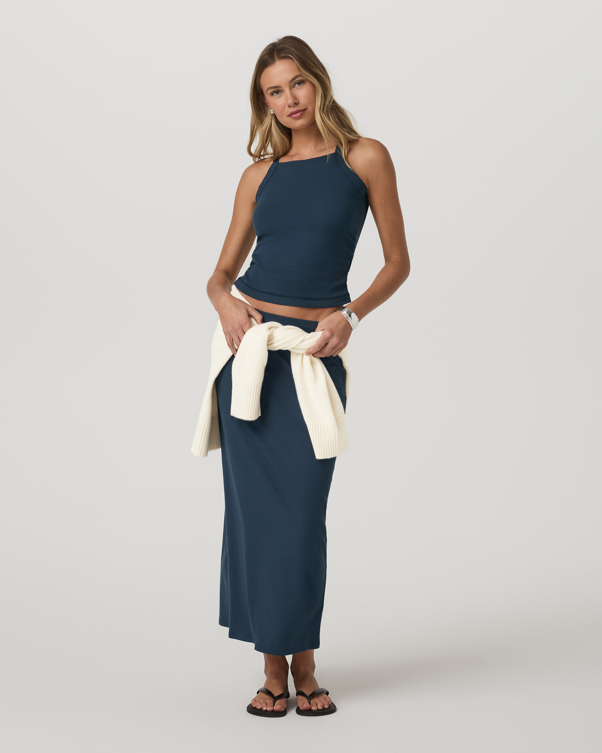 Pose Cooper Tank Women's Ocean Blue Tank Top | Vuori online - US 8079