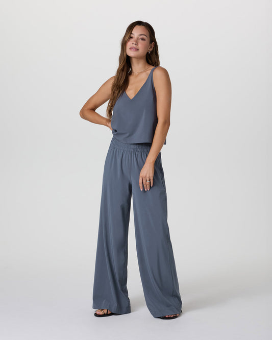 Villa Cropped Tank Azure | Vuori onsale - US 9052