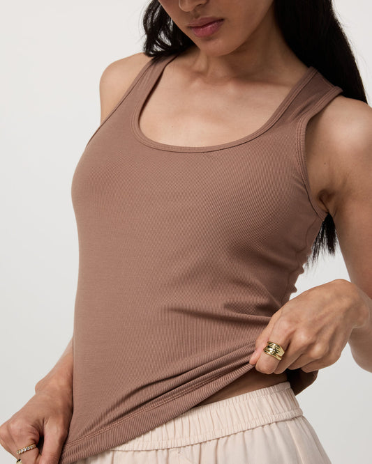 Pose Layering Tank Women's Nutmeg Tank Top | Vuori shop - US 5711