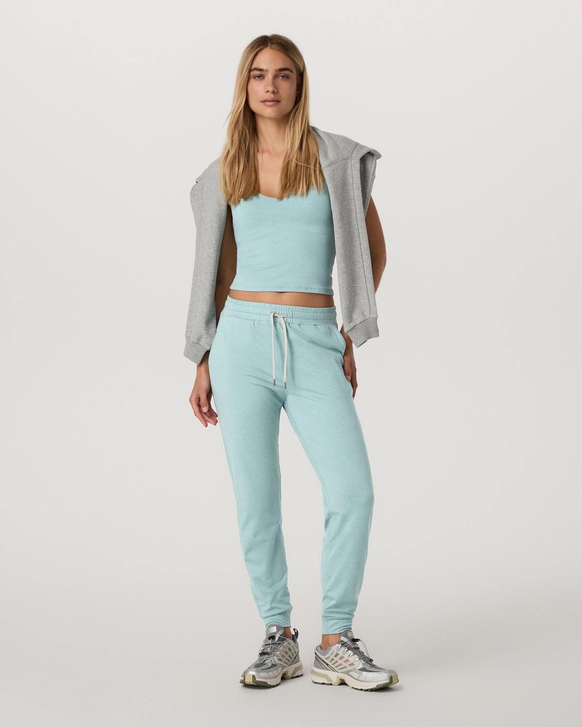 Halo Performance Crop 2.0 Sea Spray Heather | Vuori onsale - US 7434