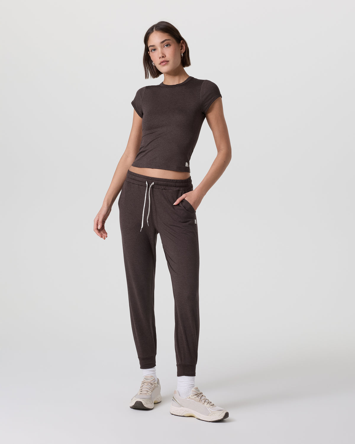 Halo Baby Tee Java Heather | Vuori discount - US 7801