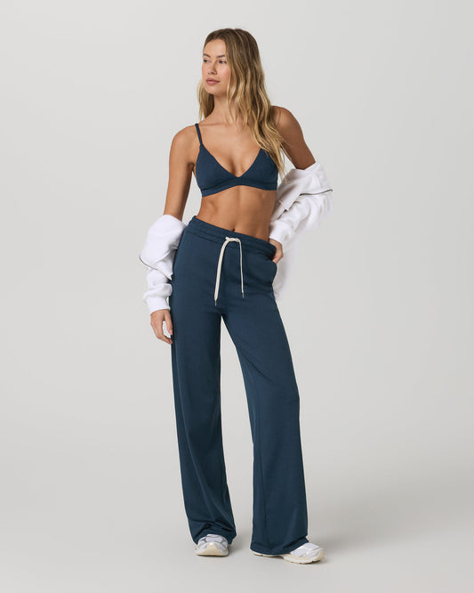 Halo Triangle Bra Blue Coast Heather Low-Support Bra | Vuori shop - US 2734