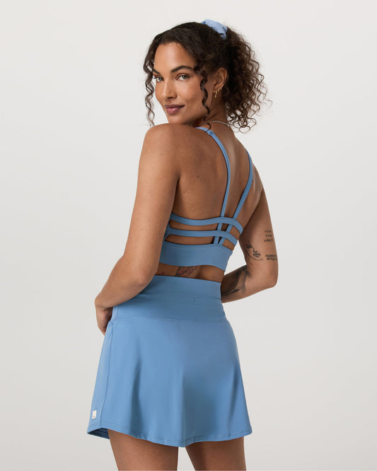 Yosemite Longline Bra Light French Blue Sports Bra | Vuori discount - US 3996