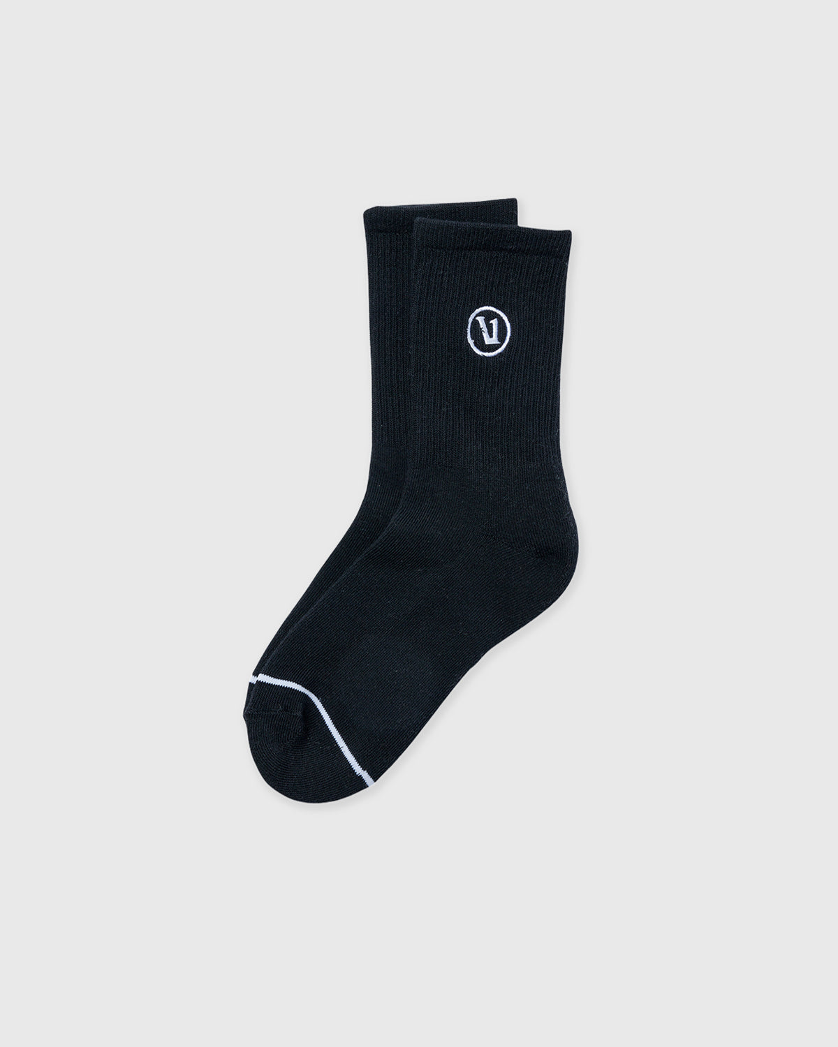 Half Crew Sock 2.0 Black Performance Socks | Vuori sale - US 9467