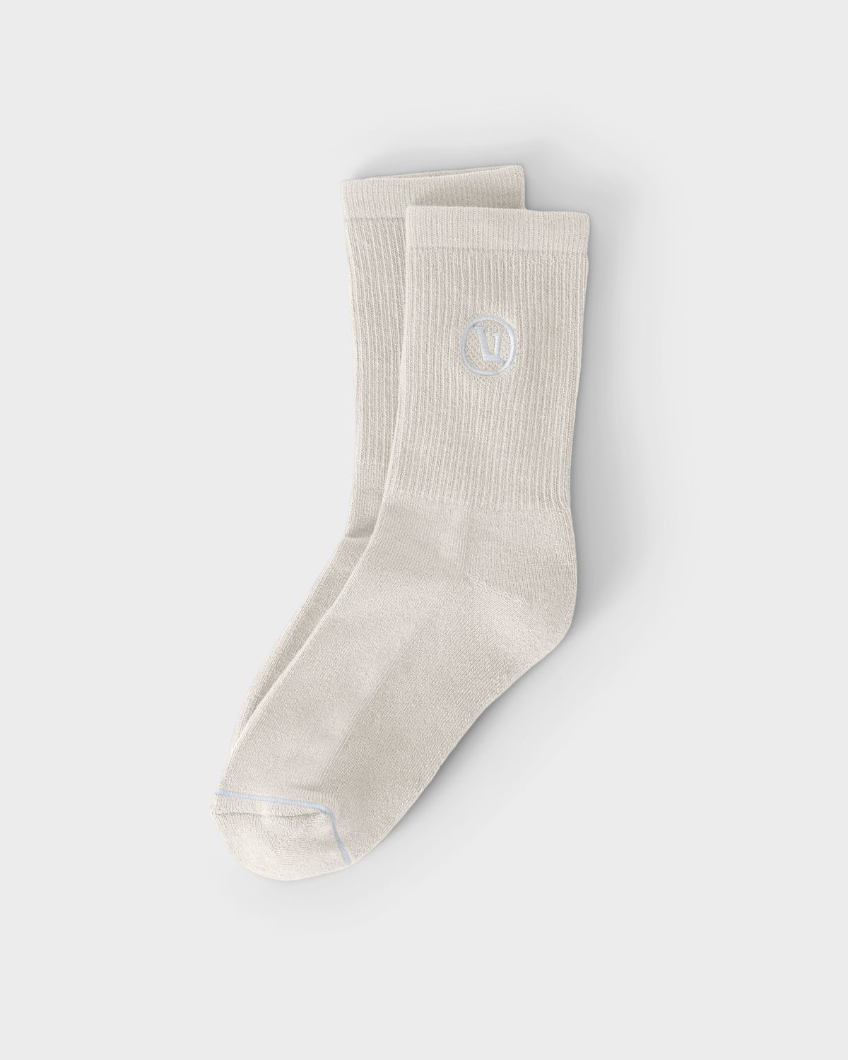 Half Crew Sock 2.0 Ivory Seamless Toe Socks | Vuori sale - US 1614