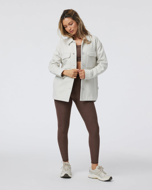 Restore Shirt Jacket Salt French Terry Shirt | Vuori sale - US 1509