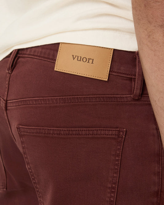 Benton Stretch Twill Pant Classic Fit 30" Burnt Sienna | Vuori outlet - US 6085