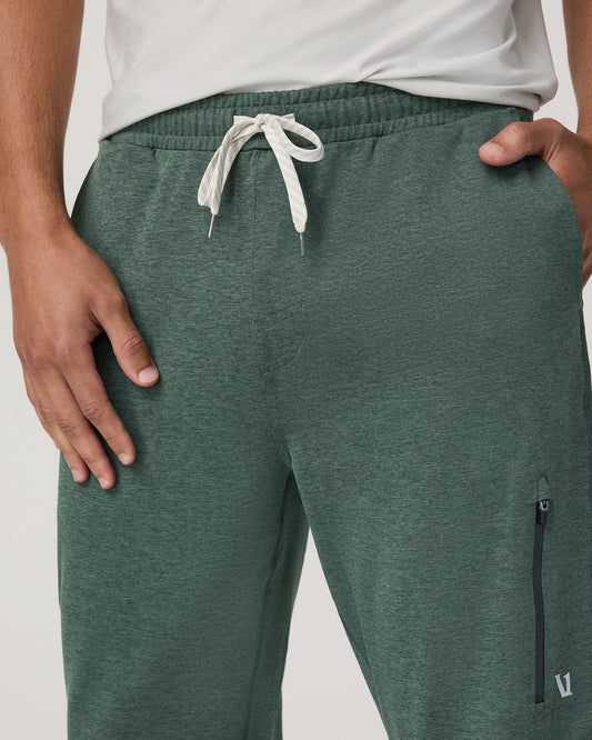 Men's Sunday Performance Jogger 30" Agate Green Heather | Vuori discount - US 1833