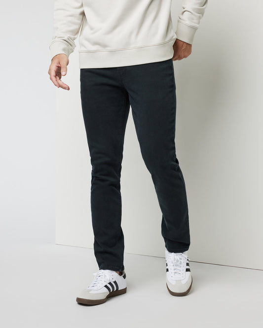 Benton Stretch Twill Pant Black 5-Pocket Pants | Vuori discount - US 8551
