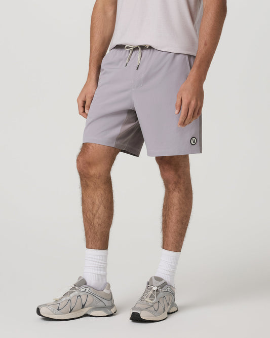 Kore Short Lined 7" Men's Shorts in Cinder Color Block | Vuori shop - US 4037