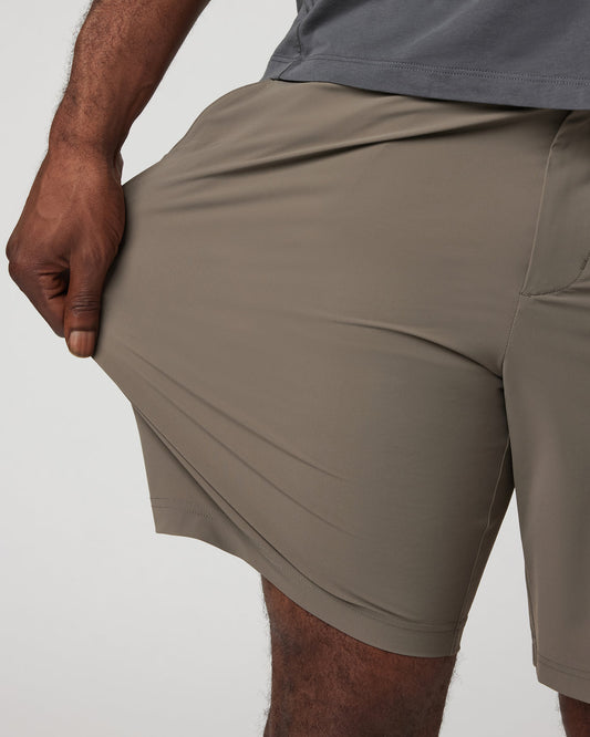 Fleet Chino Short 8" Men's Cocoa Shorts | Vuori sale - US 1011