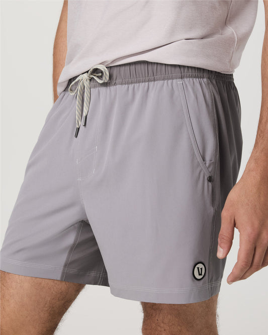 Kore Short Lined 5" Men's Cinder Color Block Fit Shorts | Vuori for sale - US 1076