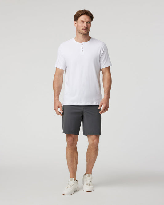 Fleet Chino Short 8" Men's Charcoal Shorts | Vuori for sale - US 8907