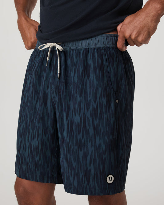 Kore Short Unlined 9" Men's Blue Sea Pampas Shorts | Vuori onsale - US 3720