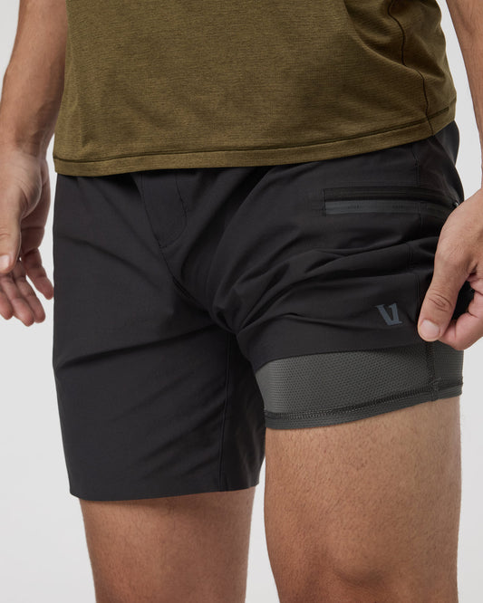 Grafton Short Lined Classic Fit 7" Black | Vuori discount - US 9458