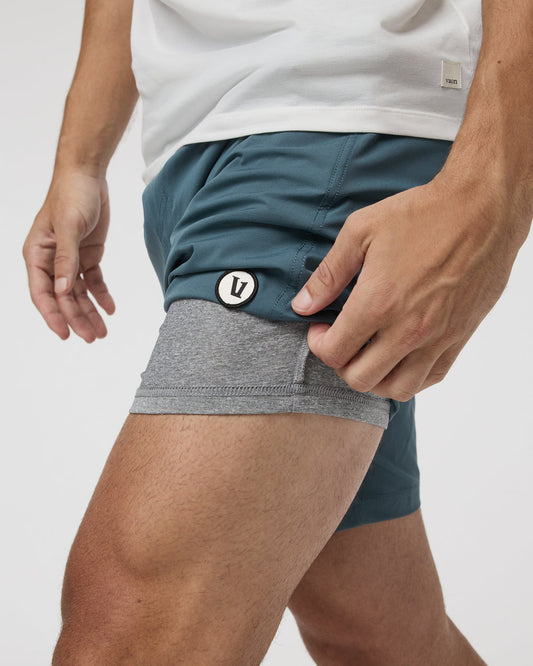 Kore Short Lined 7" Men's Light Deep Sea Athletic Shorts | Vuori onsale - US 2351