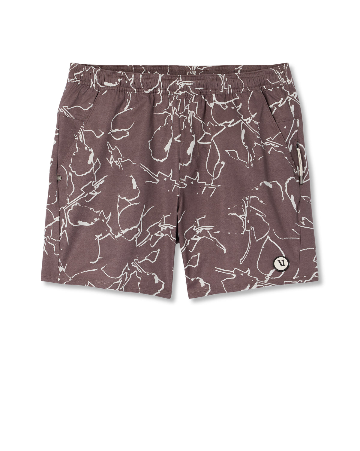 Maverick Volley Short Lined Men's Huckleberry Shorts | Vuori sale - US 9035