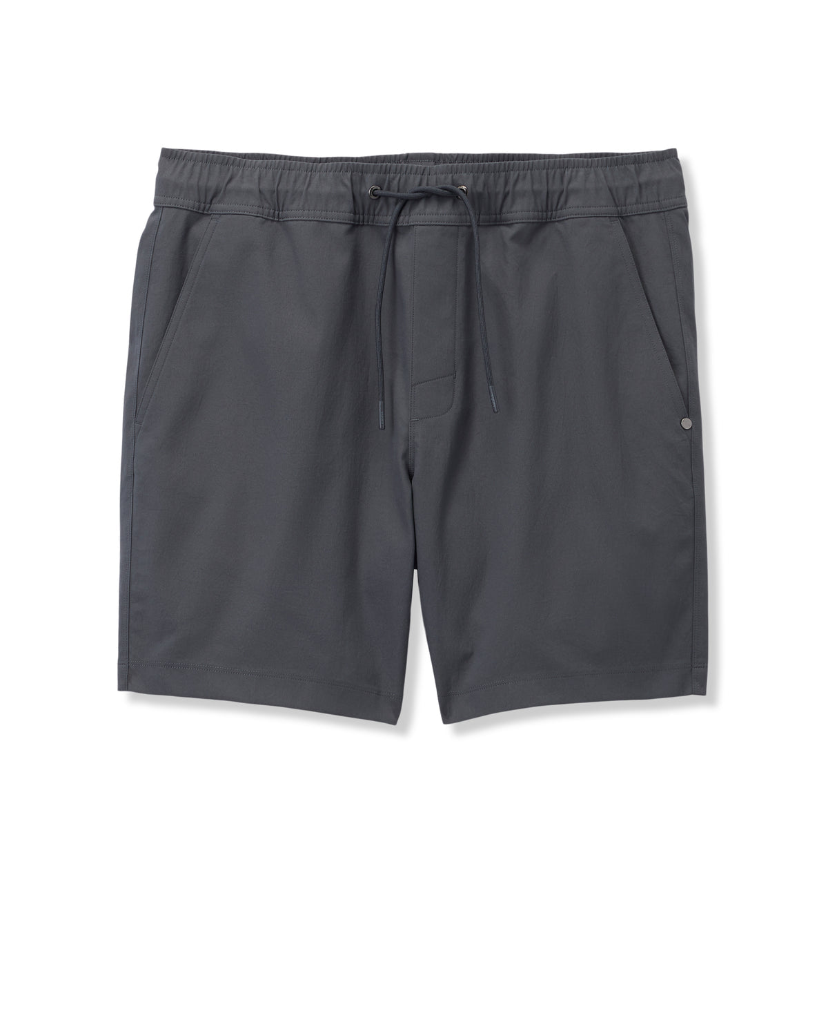 Cascade Crinkle Elastic Waist Short Classic Fit 8" Charcoal | Vuori sale - US 9746