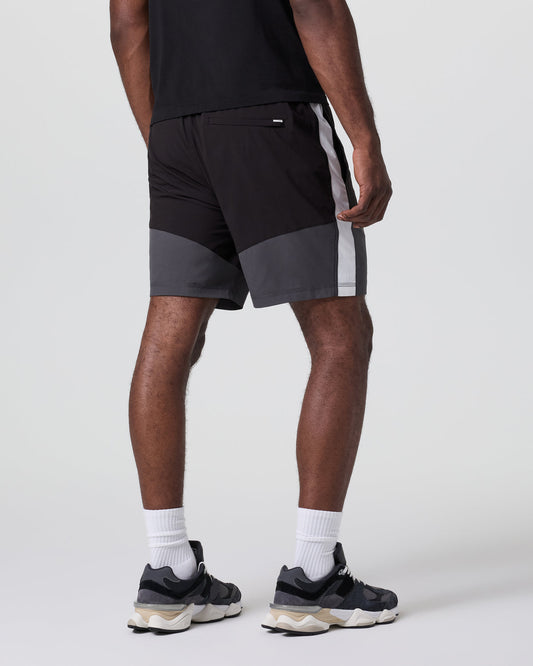 Kore Short X1 Lined Classic Fit 7" Black/Dark Pewter/Salt | Vuori onsale - US 1586