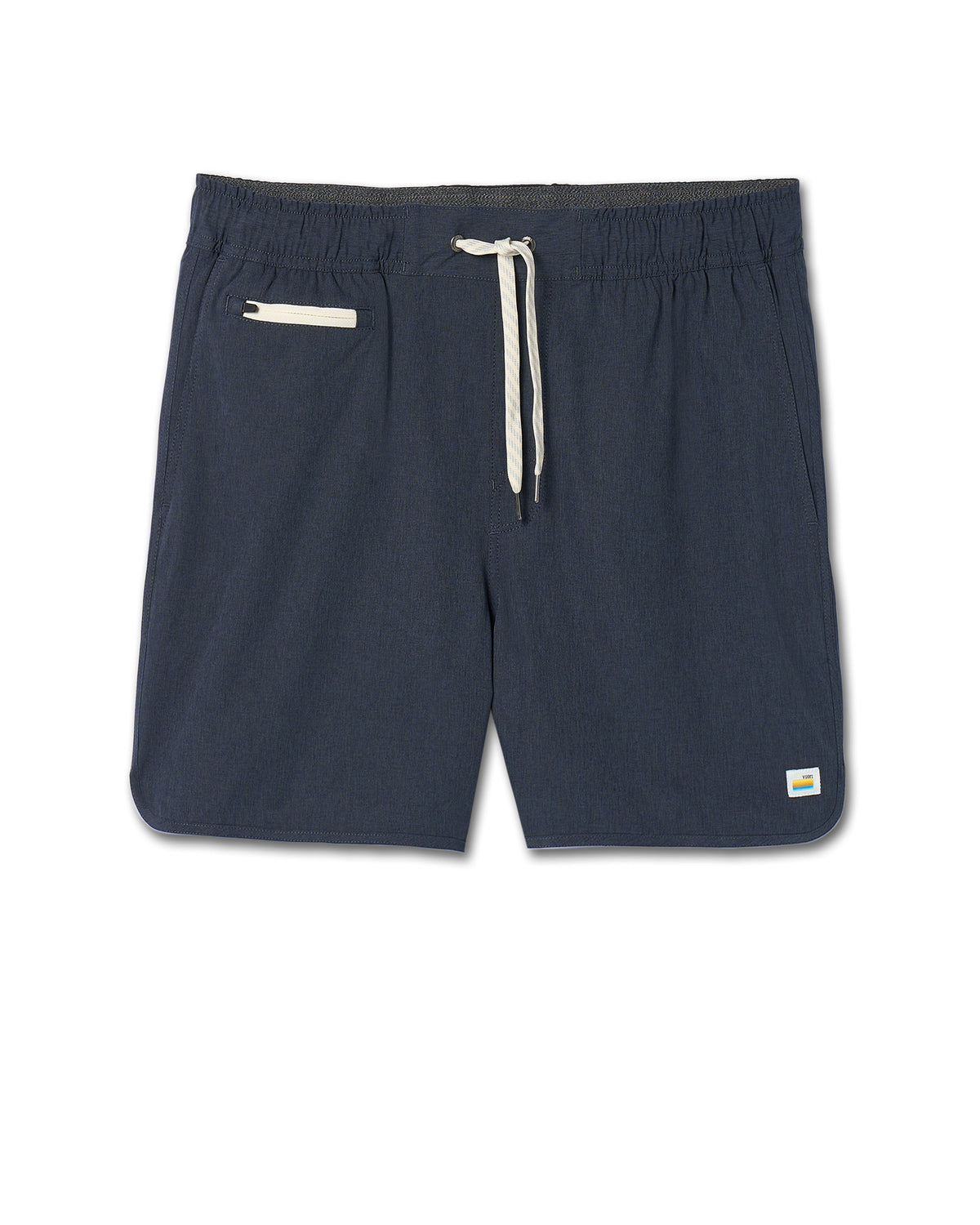 Banks Short 5" Navy Linen Texture Athletic Shorts | Vuori sale - US 2674