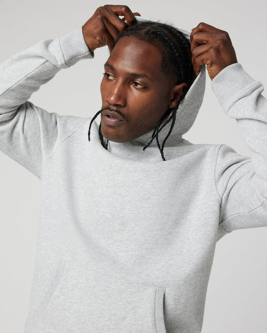 Seaside Pullover Hoodie Light Heather Grey | Vuori sale - US 3487