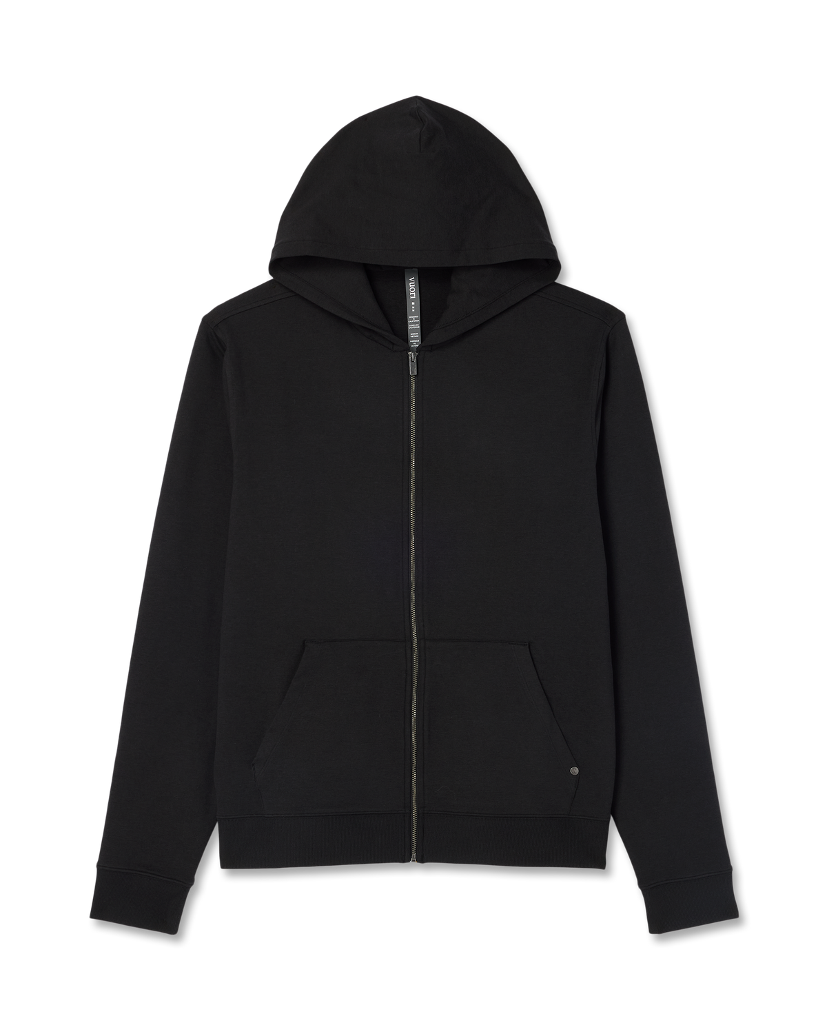 Coronado Full Zip Hoodie 2.0 Men's Black Heather Jacket | Vuori outlet - US 8908