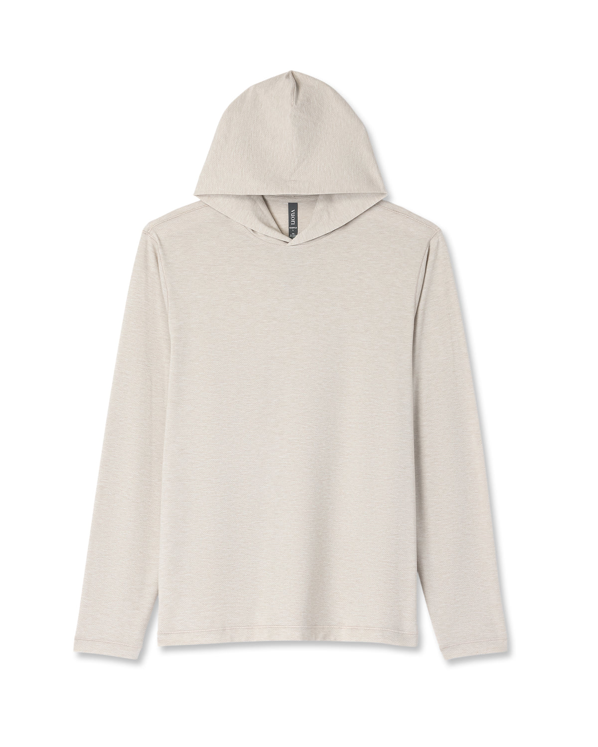 Men's Long Sleeve Everyday Fitness Hoodie Oatmeal Heather | Vuori sale - US 5283