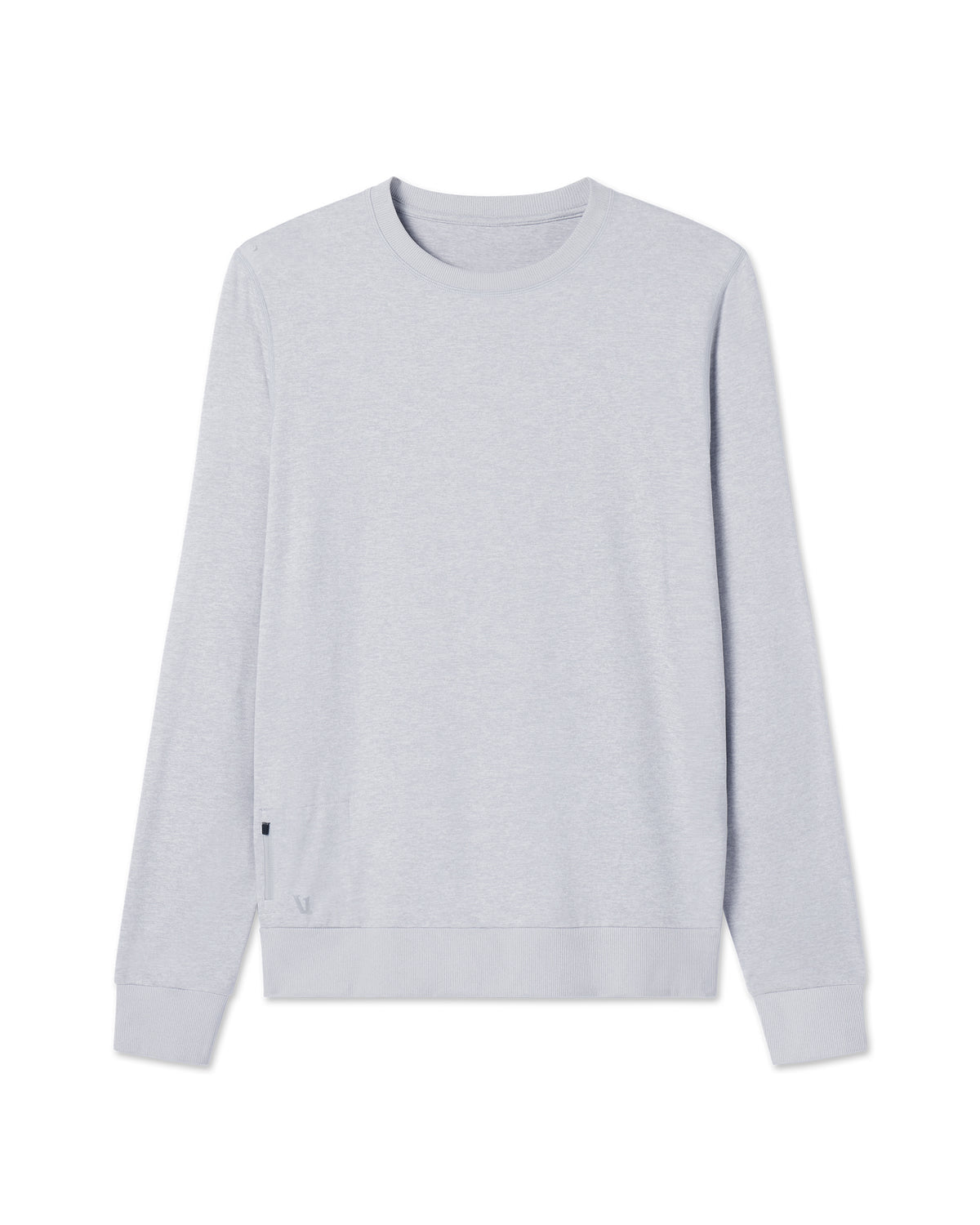Ponto Performance Crew Men's Platinum White Pullover | Vuori for sale - US 4183