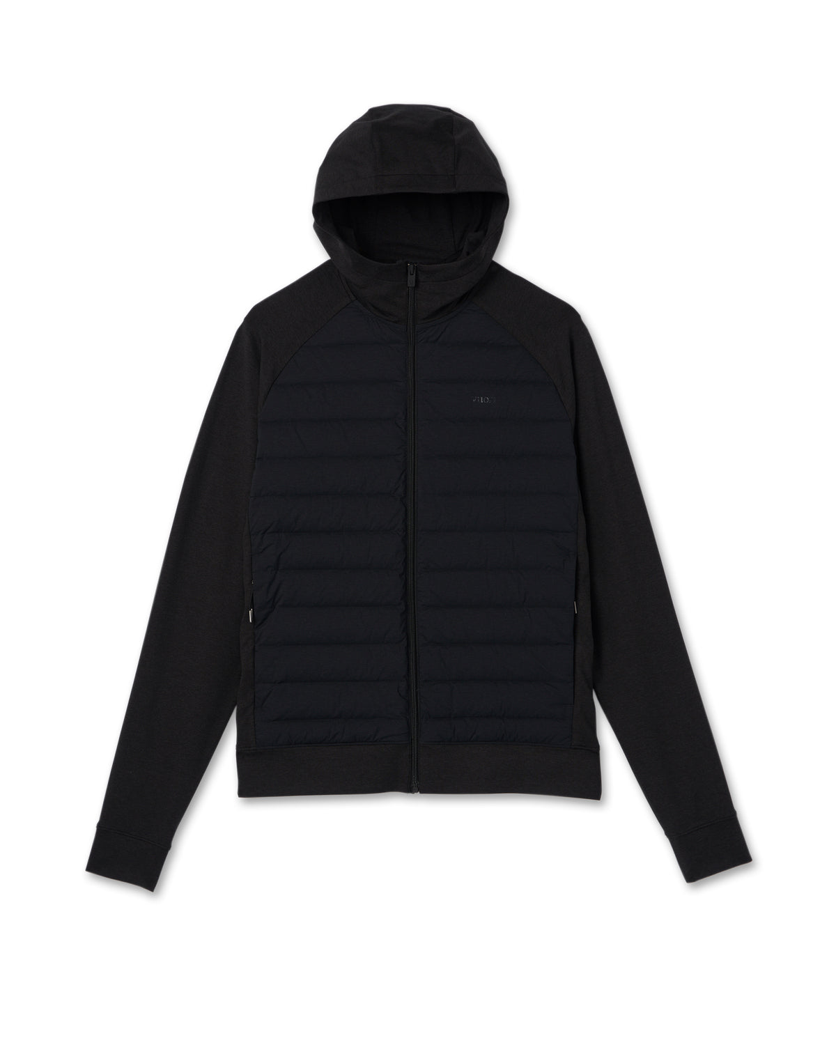 Steadfast Insulated Hybrid Men's Black Down Jacket | Vuori shop - US 8107