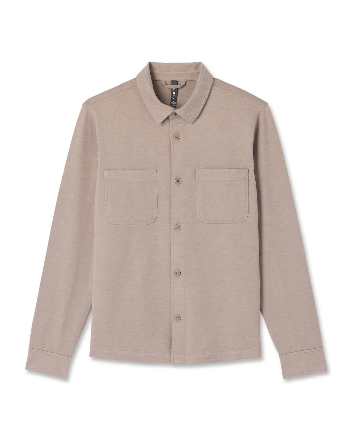 Coronado Shirt Jacket Men's Pumice Heather Shirt Jacket | Vuori for sale - US 8171