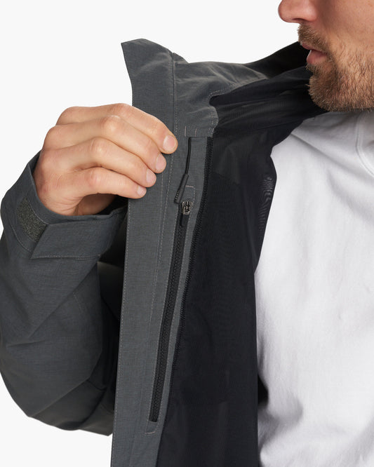 Oahu Rain Jacket Men's Shale Lightweight Jacket | Vuori sale - US 8705