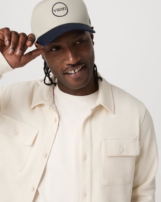 Waffle Shirt Jacket Versatile Men's Natural Shirt Jacket | Vuori sale - US 2496