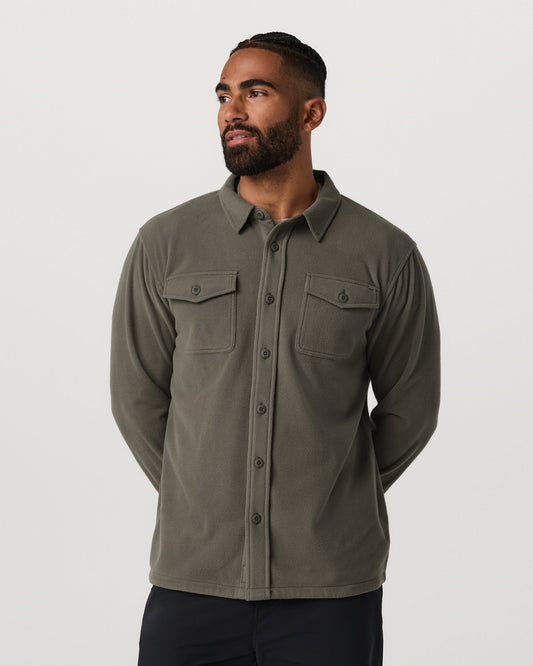 Aspen Shirt Jacket Men's Root Fleece Shirt Jacket | Vuori discount - US 9259